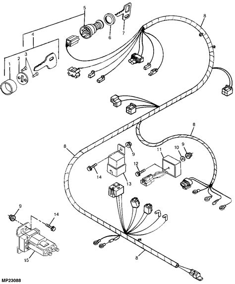 John deere gator charging system diagram - Step 1: Locate the Voltage Regulator. Park your John Deere on a hard and level surface. Then, set its parking brake and remove the key from the ignition. Raise the hood and look for the voltage regulator on the right side of the engine. You can locate the regulator in the little silver box attached to the engine’s side.